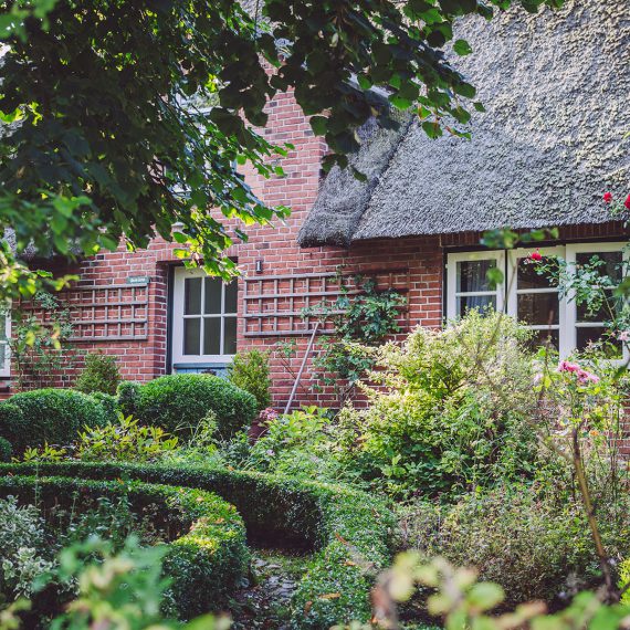 Garten mit Haus in Welt (Nordfriesland, Schleswig-Holstein)