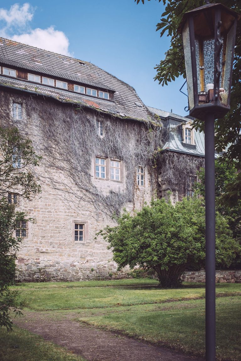 Schlossweg in Burgscheidungen (Burgenlandkreis, Sachsen-Anhalt)