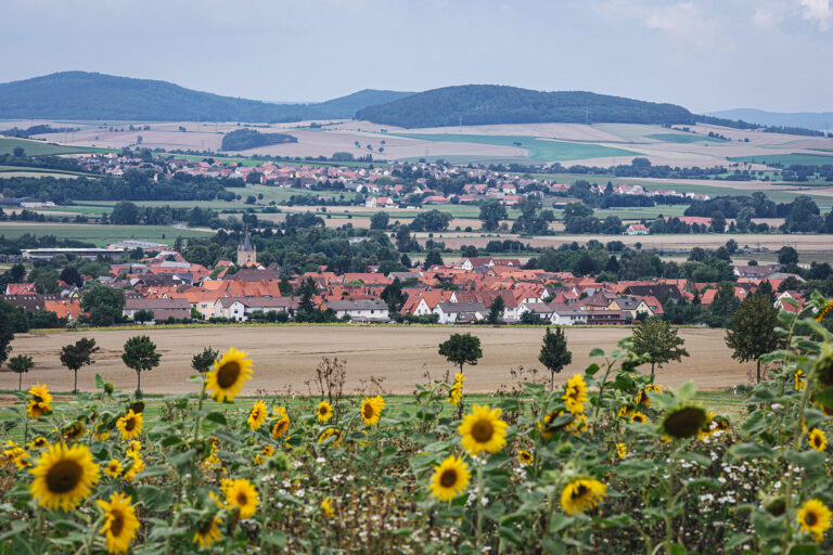 Blick auf Sudheim (Northeim, Niedersachsen)