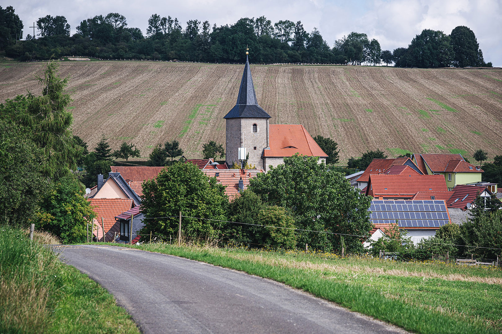 Mittelpunkt Deutschlands Flinsberg Thüringen