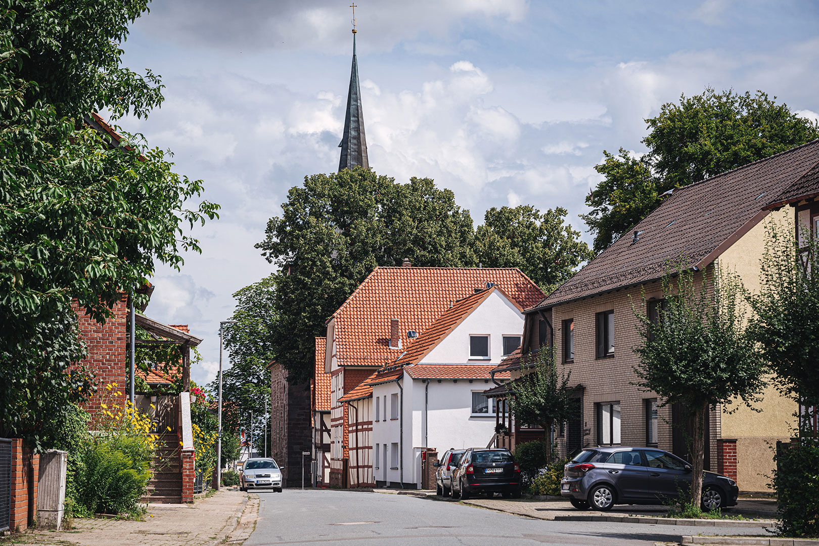 Mittelpunkt Deutschlands Krebeck Niedersachsen